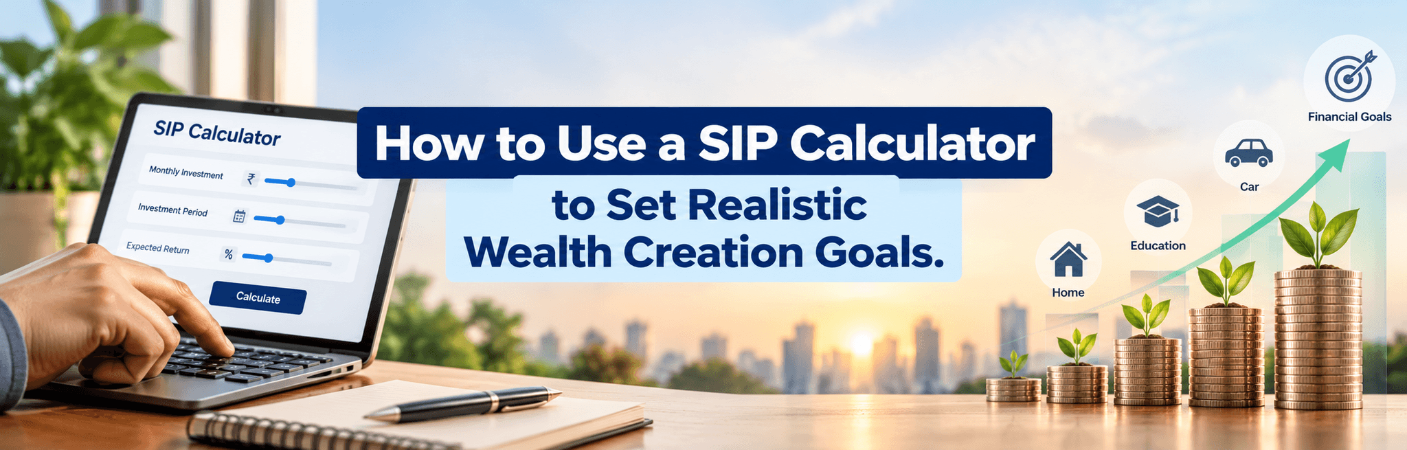 How to Use a SIP Calculator to Set Realistic Wealth Creation Goals