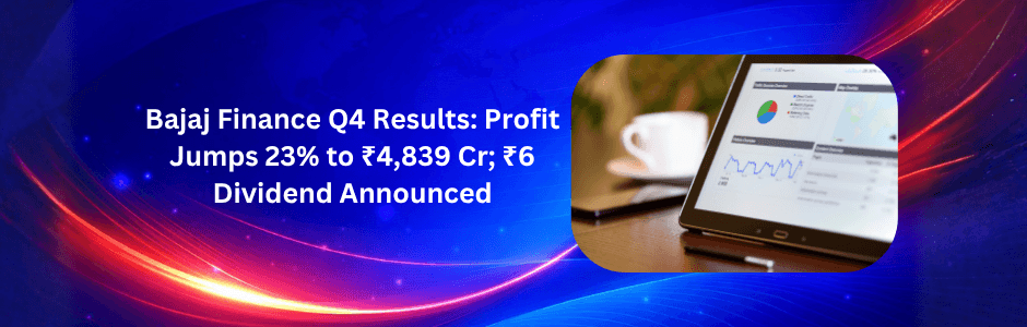 Bajaj Finance Q4 results profit growth chart illustration