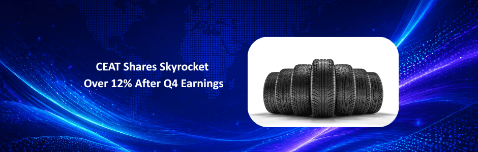 CEAT share price jumps over 12% after strong Q4 FY26 earnings. Check net profit, revenue, dividend announcement, and what investors should know.