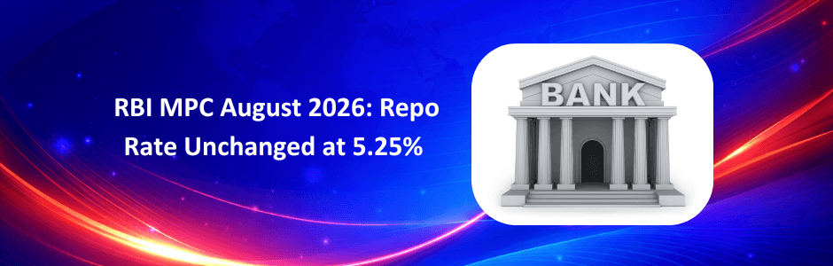 RBI MPC August 2026 repo rate decision infographic
