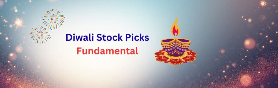 List of JM Financial Services Diwali Picks 2025 showing top 12 stocks across sectors with 20–30% upside potential.