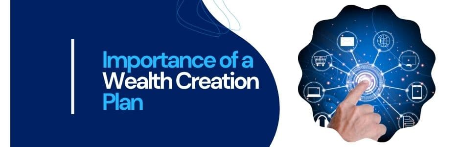 Financial advisor discussing wealth creation strategies and investment planning with clients at JM Financial Services