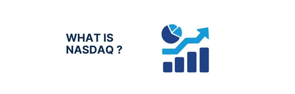 NASDAQ electronic stock exchange building with digital market tickers