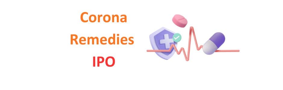 Infographic showing Corona Remedies revenue growth and product portfolio