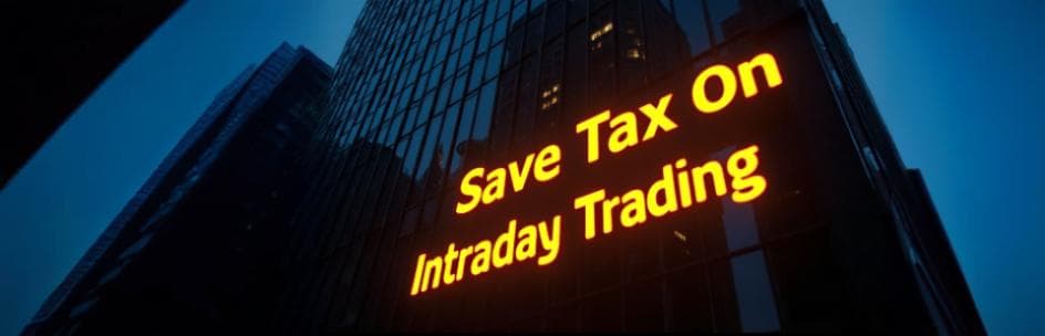 how to save tax on intraday trading - Illustration and Explanation | JM Financial Services