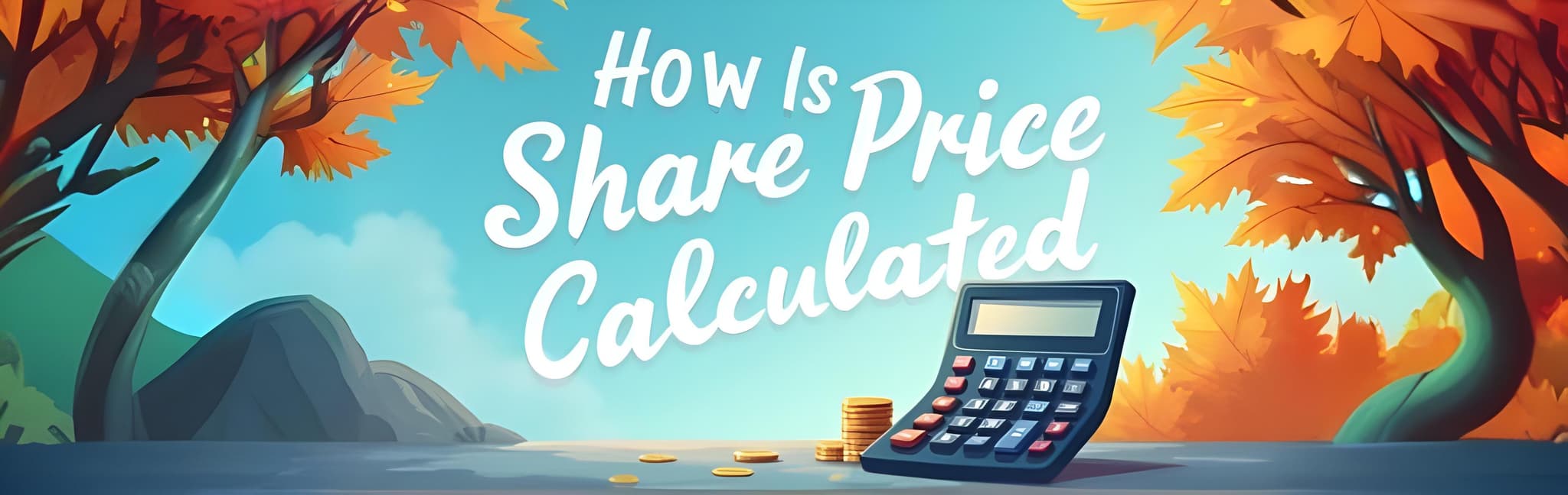how share price is calculated chart