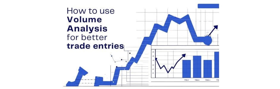 "Stock chart showing volume spike confirming breakout above resistance