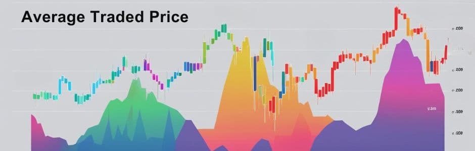 Illustration of average traded price movement of a stock