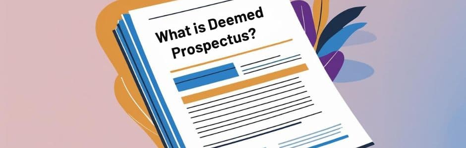 Illustration showing Deemed Prospectus