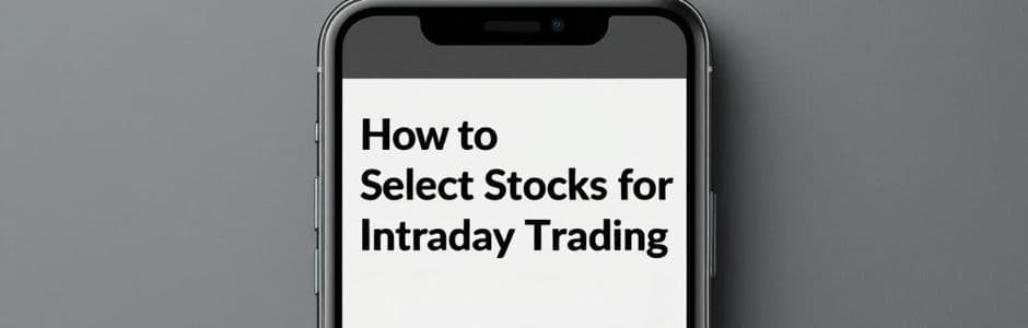 Illustration of How to Select Stocks for Intraday Trading