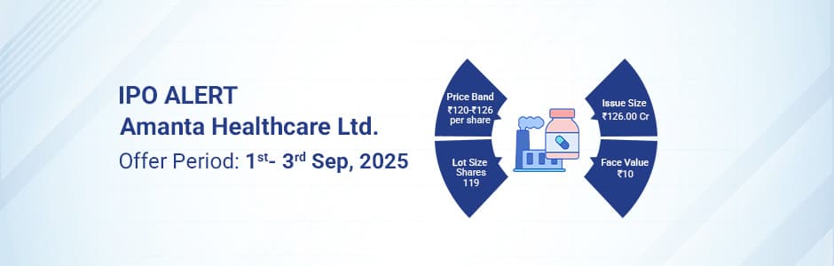 Amanta Healthcare Limited corporate headquarters and manufacturing facility exterior.