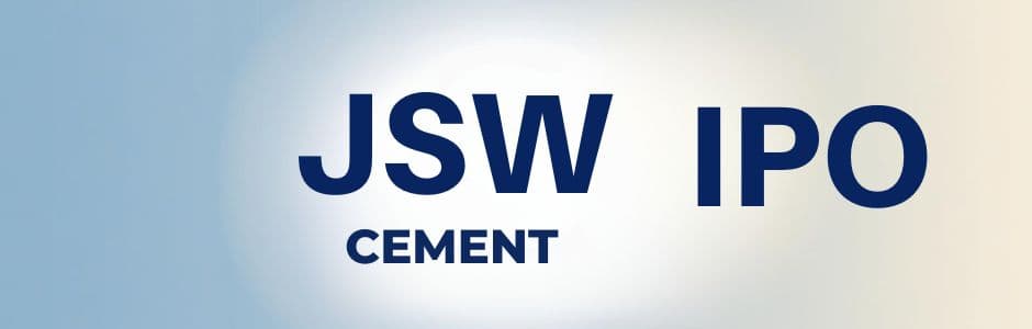 Illustration of JSW Cement’s ipo details