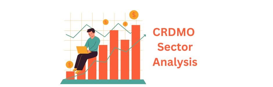 Indian CRDMO companies’ manufacturing facility with scientists collaborating in a high-tech lab, symbolizing India’s global pharmaceutical partnership and growth.
