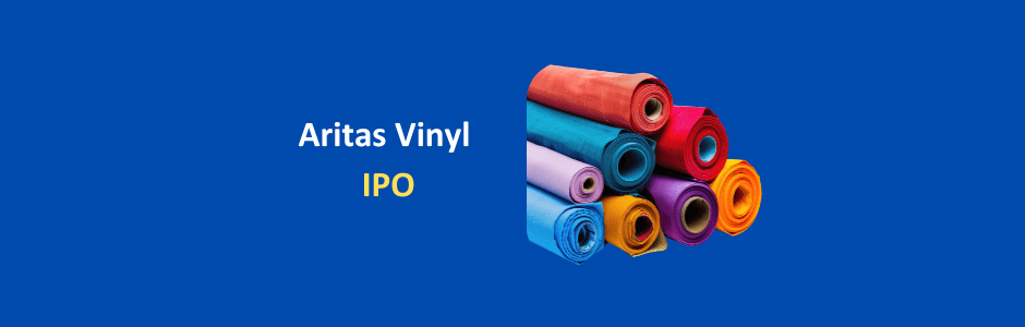 Aritas Vinyl workers inspecting PU synthetic leather rolls on a transfer coating line for IPO review article