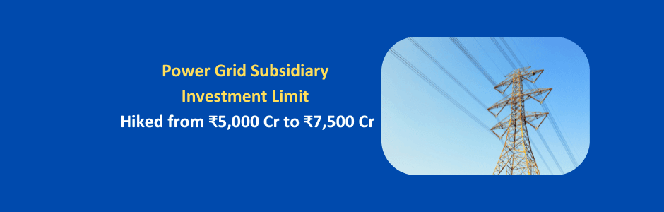 Power Grid Corporation transmission towers connecting solar farms to cities for 500 GW green energy