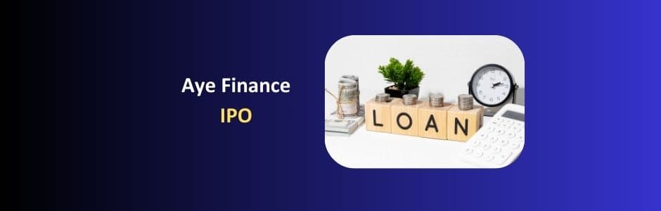 Investor checking Aye Finance IPO price band ₹122–₹129 lot size 116 shares