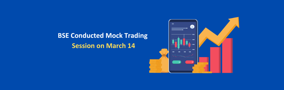 BSE trading floor during March 14 2026 mock trading session testing disaster recovery systems