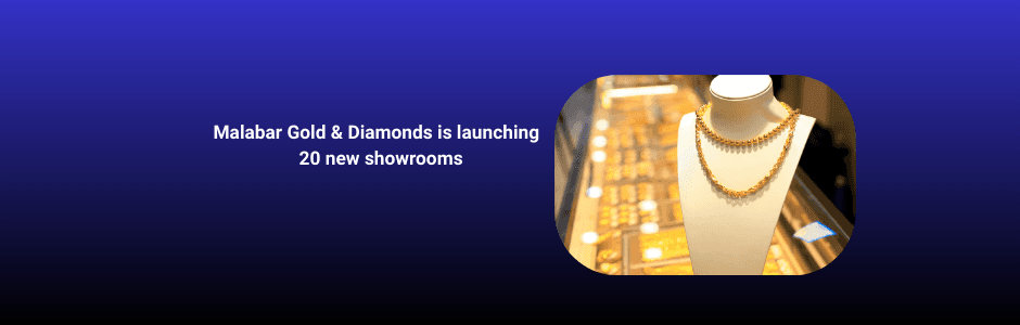 Malabar Gold exterior during grand opening ribbon cutting ceremony for 20-store expansion March 2026