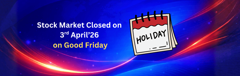 stock market holiday notice Good Friday India NSE BSE closed
