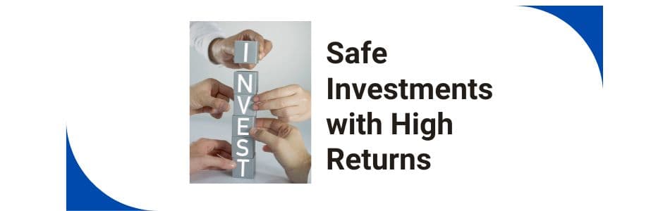 Investor reviewing safe investment options like bonds, PPF, and debt mutual funds with JM Financial Services