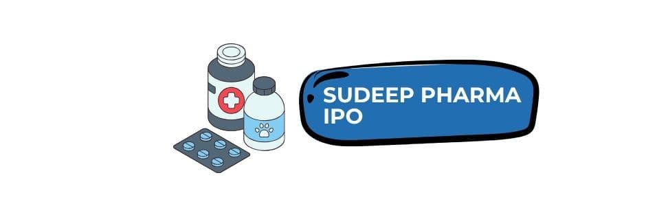 A magnifying glass held over a stock chart, symbolizing careful analysis and decision-making for the Sudeep Pharma IPO investment
