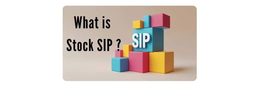 Concept of long-term wealth creation through regular stock SIP investing