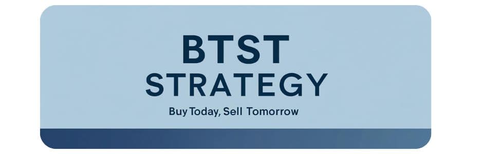 Risk and reward illustration of BTST trading strategy