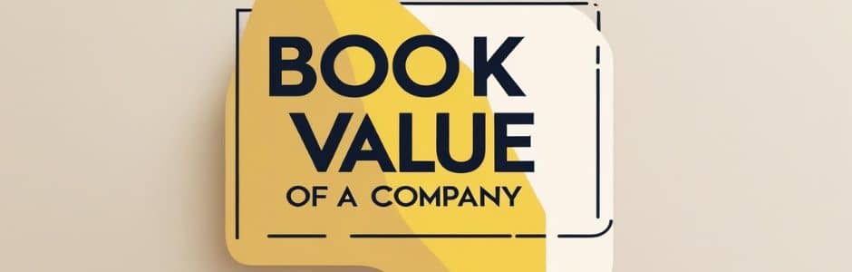 illustration showing Book Value of a company