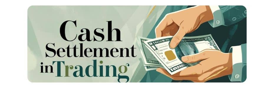 Cash settlement in stock market trading without share delivery