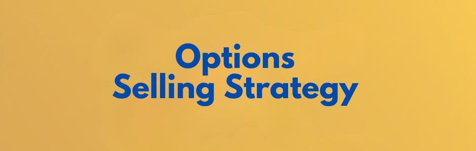 Trader analysing options selling strategy charts for premium income