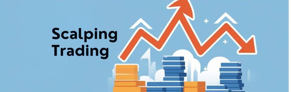 • Trader monitoring multiple charts on a screen for scalping trades with fast market data and JM Financial Services trading platform visible
