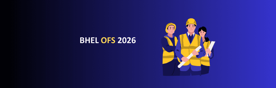 Infographic summarising BHEL OFS structure with 3 percent base offer and 2 percent green shoe option