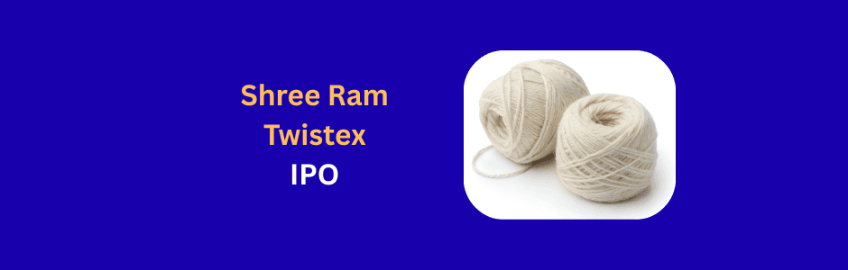 Shree Ram Twistex IPO Feb 2026 timeline with cotton spinning machines, 10.3 MW solar/wind plants, Rajkot facility and proceeds allocation chart