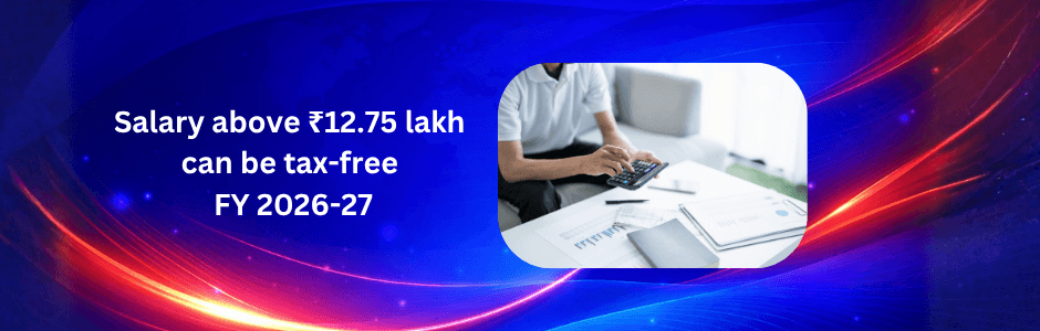 new tax regime India chart showing ₹12 lakh tax-free income calculation