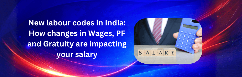 Before vs after salary structure chart under India Labour Codes 2025 50% wage rule