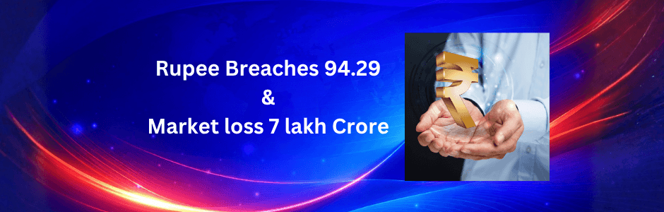 Rupee Hits 94.20, Markets Lose ₹7 Lakh Cr: Oil Shock Crisis Explained