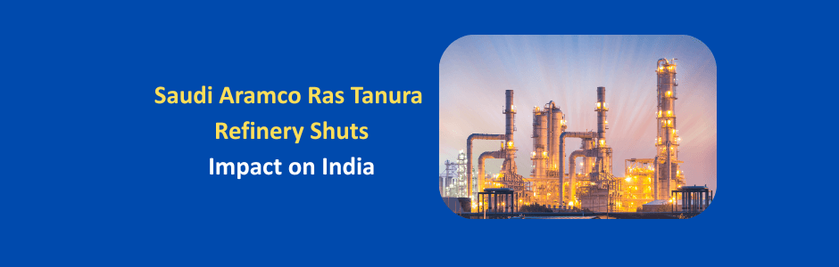 Thick black smoke rising over Saudi Aramco Ras Tanura refinery complex after Iranian drone strike — March 2 2026 — 550000 bpd capacity shutdown