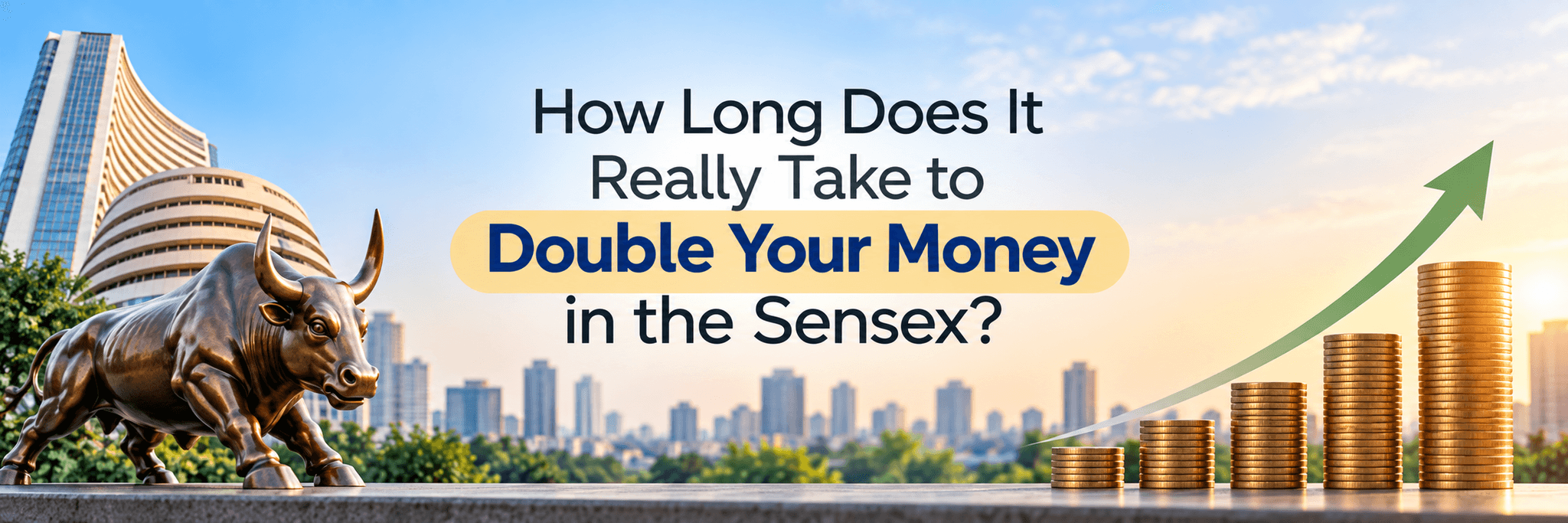How Long Does It Really Take to Double Your Money in the Sensex?